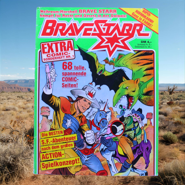 BraveStarr Extra Comic Sonderheft 1 Unimac 1989 | Hoppla-Stuff